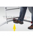 ESCALERA DE ALUMINIO TIJERA CON EXTENSION 5.60 m