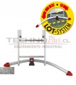 ESCALERA DE ALUMINIO TIJERA CON EXTENSION 5.60 m