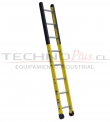 ESCALERA RECTA FIBRA DE VIDRIO PARA CAMARA 10 PELDAÑOS