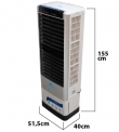 Enfriador de Aire Industrial E-75 | 7500 m3/h para Empresas