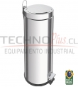 BASURERO ACERO INOX 20L TRAMONTINA