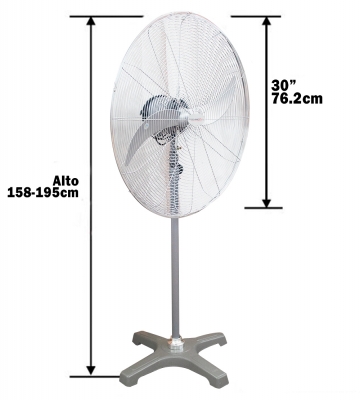 VENTILADOR INDUSTRIAL DUAL 30 PULGADAS TECNOPLUS