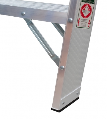 Escalera Aluminio 6 Peldaos | Solucin Logstica de Acceso Alto