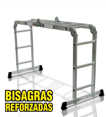 ESCALERA MULTIPROPOSITO ALUMINIO 12 PELDA�OS 150 KG