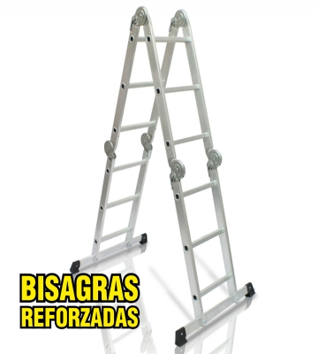 ESCALERA MULTIPROPOSITO ALUMINIO 12 PELDA�OS 150 KG