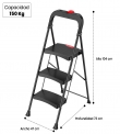 PISO ESCALERA PLEGABLE 3 PELDAOS LUXURY MAGNA PLUS