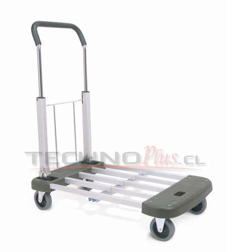 Carro Plataforma Plegable con Ruedas hasta 150 Kilos 73 x 48 x 84 cm K