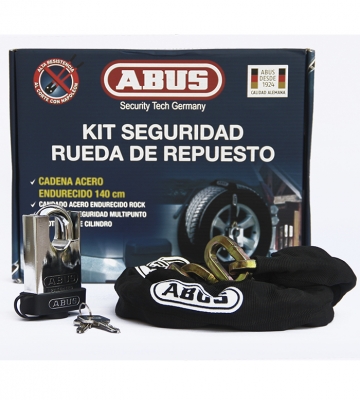 Kit alta seguridad para rueda de repuesto 