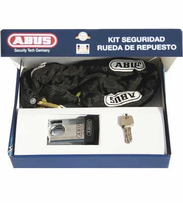 Kit alta seguridad para rueda de repuesto 