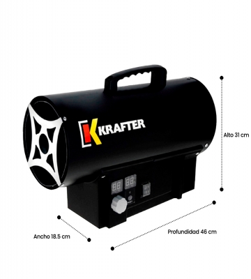 Turbocalefactor a gas 15 kW
