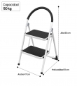 PISO ESCALERA PLEGABLE 2 PELDAOS MAGNA PLUS