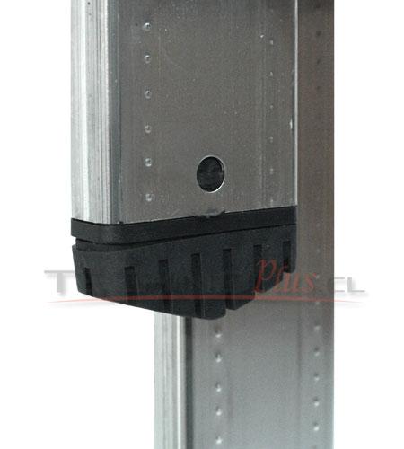 ESCALERA DE ALUMINIO TIJERA CON EXTENSION 4.16 m.