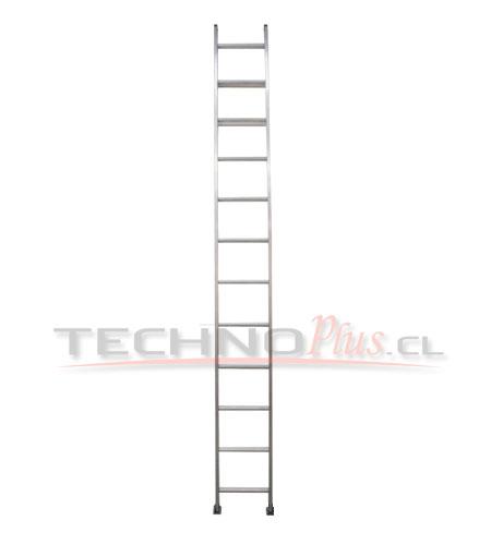 Escalera de  Aluminio Recta 3.60 M / 12 P