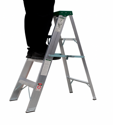 Escalera Aluminio 4 Peldaos Profesional