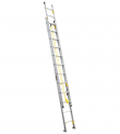 ESCALERA TELESCOPICA ALUMINIO 24 PELDAOS 150 KG MAGNA
