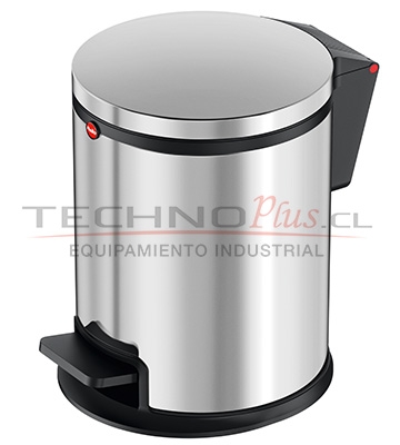 BASURERO ACERO INOX CON PEDAL HAILO PURE (3 LT)