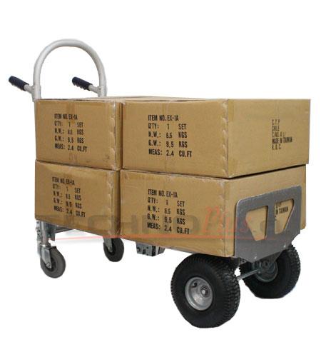 Carro Aluminio Dual Corto 250 kg.