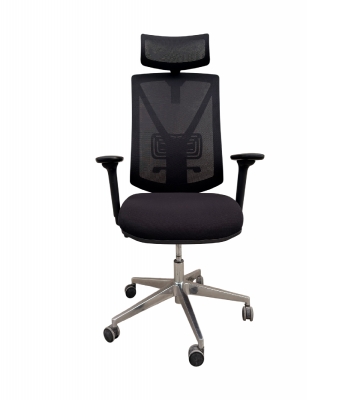 SILLA GERENCIAL ERGON�MICA BASE ALUMINIO JAMER
