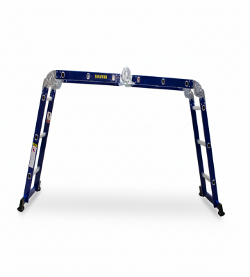 Escalera Multipropsito Acero | Uso Industrial Reforzado 12 Peldaos