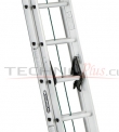 ESCALERA DE EXTENSIN DE ALUMINIO 40 PELDAOS