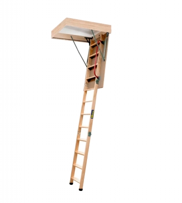 ESCALERA DE TICO ENTRETECHO MADERA 280 CM LADDERPLUS