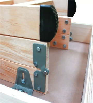 ESCALERA DE TICO ENTRETECHO MADERA 280 CM MAGNA PLUS