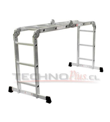 ESCALERA MULTIPROPOSITO ALUMINIO 12 PELDAOS 150 KG