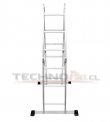 ESCALERA MULTIPROPOSITO ALUMINIO 12 PELDAOS 150 KG