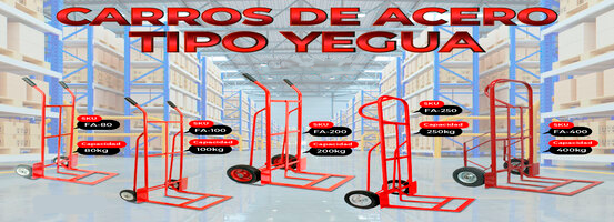yeguas de acero TECHNOPLUS
