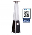 ESTUFA DE PATIO EXTERIOR PIRAMIDE 13 KW