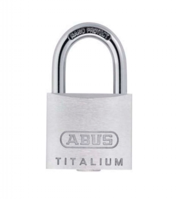 CANDADO TITALIUM ALUMINIO CON LLAVE ABUS