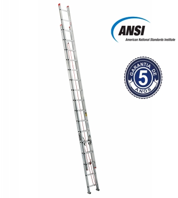 ESCALERA DE ALUMINIO TELESC�PICA 8.82M / 32 P.