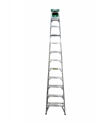 Escalera DuoMax 2 en 1 Aluminio Cuprum 12 Pies 175 kg | Technoplus