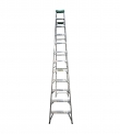 Escalera DuoMax 2 en 1 Aluminio Cuprum 12 Pies 175 kg | Technoplus