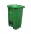Contenedor 50L Verde | Manos Libres para Reciclaje Orgnico