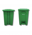 Contenedor 50L Verde | Manos Libres para Reciclaje Orgnico