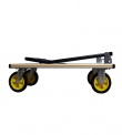 Carro de Plataforma Industrial con Mango Abatible | 200 kg